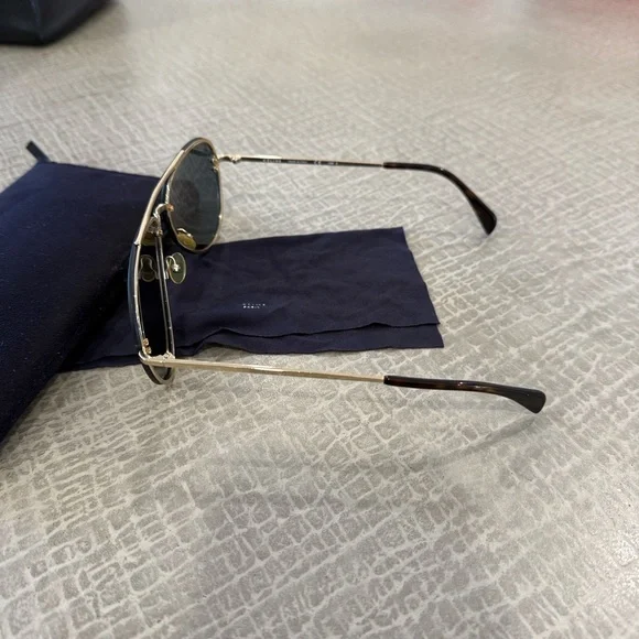 Celine Gold Aviator Sunglasses - Picture 6 of 6